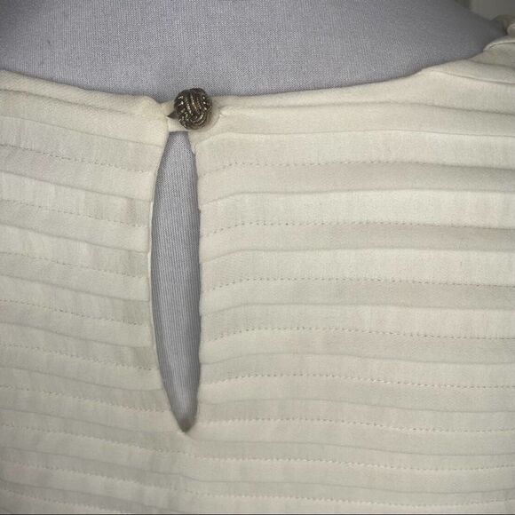 Massimo Dutti Cream Dress size 42/L - Picture 6 of 14